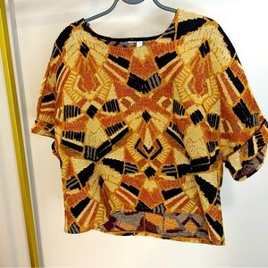 Anthropologie Dolan Seraphina Tapestry Knit Top